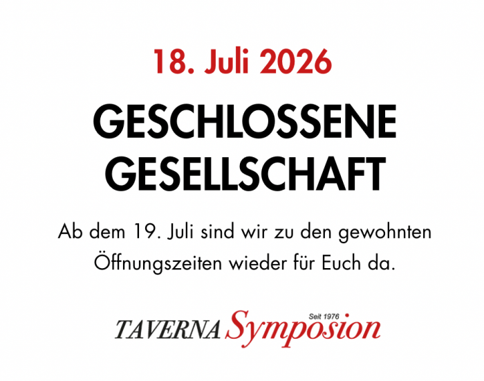 Taverna Geschlossene Gesellschaft